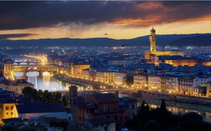 Illuminazione Palazzo Vecchio Firenze